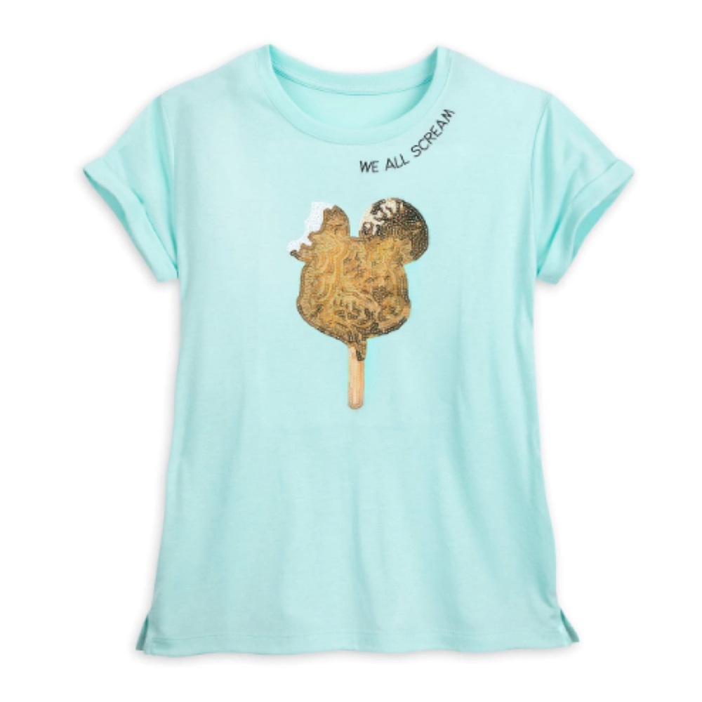Disney Parks We All Scream Mickey Bar Top Size M/L